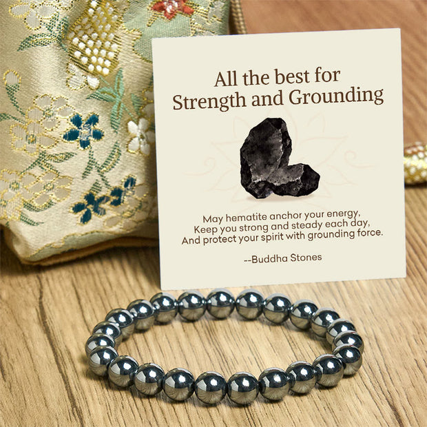 Buddha Stones "All the Best for Love and Harmony" Stone Quartz Bracelet Includes Gift Message Card - image 81