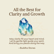 Buddha Stones "All the Best for Love and Harmony" Stone Quartz Bracelet Includes Gift Message Card - image 97