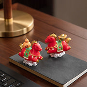 Buddha Stones Chinese Zodiac Horse Charm Fu Character Prosperity Home Decoration - image 25