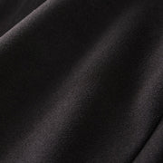 Buddha Stones Casual Thickening Elastic Waist Straight-leg Women's Winter Pants With Pockets - image 4