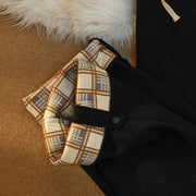 Buddha Stones Women's Patchwork Cotton Corduroy Fleece-Lined Wide Leg Pants With Pockets - image 12