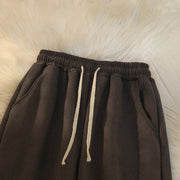 Buddha Stones Women's Patchwork Cotton Corduroy Fleece-Lined Wide Leg Pants With Pockets - image 3