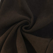 Buddha Stones Women's Patchwork Cotton Corduroy Fleece-Lined Wide Leg Pants With Pockets - image 23