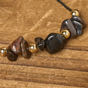 FREE Today: Protection and Courage Tiger Eye Black Tourmaline Pyrite Card Rope Bracelet - image 4