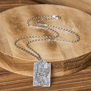 FREE Today: Healing and Balance Copper Black White Impermanence Pattern Pendant Necklace - image 2