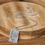 FREE Today: Healing and Balance Copper Black White Impermanence Pattern Pendant Necklace - image 7