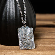 FREE Today: Healing and Balance Copper Black White Impermanence Pattern Pendant Necklace - image 3