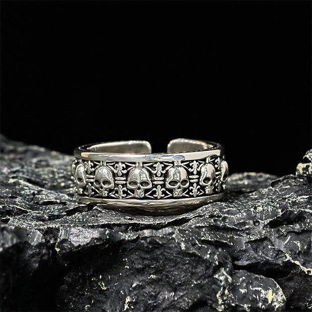 FREE Today: New Beginning and Healing The Lord Of The Corpse Forest Copper Skull Ring - image 2