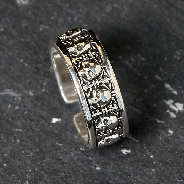 FREE Today: New Beginning and Healing The Lord Of The Corpse Forest Copper Skull Ring - image 1