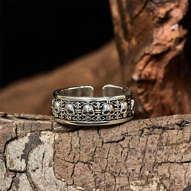 FREE Today: New Beginning and Healing The Lord Of The Corpse Forest Copper Skull Ring - image 8