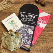 Buddha Stones "Go with the Flow" Casual PiXiu Micro Crew Men's Socks Includes Gift Message Card - Tomato - One Size Fits Most (US 6.5-10.5，EU 38-44，UK/AU 6-10.5，AISA 24.5-28cm) - Deluxe Gift Bag (+$12.59) - image 3
