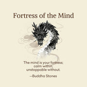 Buddha Stones "Fortress of the Mind" Casual Dragon Micro Crew Men's Socks Includes Gift Message Card - image 2