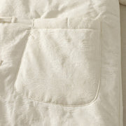 Buddha Stones Women's Solid Color Frog-Button Design Long Sleeve Cotton Jacket With Pockets - image 11