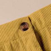 Buddha Stones Casual Corduroy Straight-leg Women's Pants With Pockets - image 16