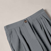 Buddha Stones Casual Corduroy Straight-leg Women's Pants With Pockets - image 46