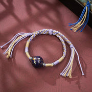 FREE Today: Purity and Healing Lacquer Craft Bead Multicolored Braided String Bracelet - image 6