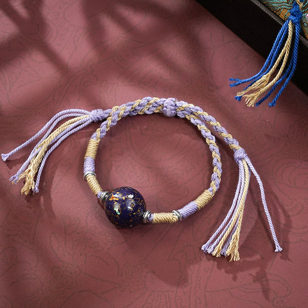 FREE Today: Purity and Healing Lacquer Craft Bead Multicolored Braided String Bracelet - image 6