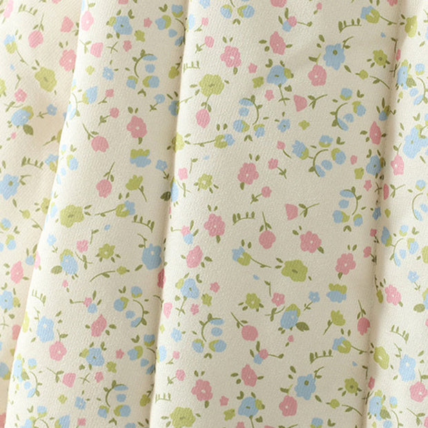 Buddha Stones Button Design Floral Pattern Women's Cotton Long Sleeve Thickened Jacket With Pockets - image 7