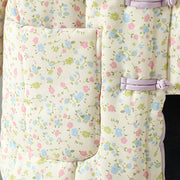 Buddha Stones Button Design Floral Pattern Women's Cotton Long Sleeve Thickened Jacket With Pockets - image 6