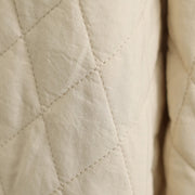 Buddha Stones Women's Winter Long Sleeve Stand Collar Frog-buttons Cotton-padded Jacket With Pockets - image 21