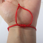 Buddha Stones Year Of The Horse Lucky Beads Red String Protection Adjustable Braided Bracelet - image 2