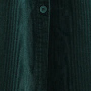 Buddha Stones Pure Colo Buttons Sleeveless Midi Dress With Pockets - image 11