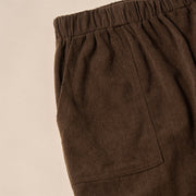 Buddha Stones Women's Commute Pure Color Corduroy Pants With Pockets - image 8