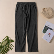 Buddha Stones Women's Commute Pure Color Corduroy Pants With Pockets - image 16