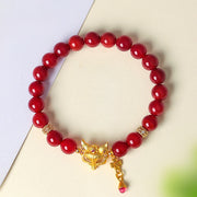 FREE Today: Positive and Success Nine Tailed Fox South Red Agate Bracelet - image 1