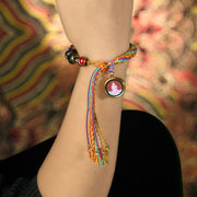 FREE Today: Calm Blessing Thangka Chinese Zodiac Natal Buddha Cinnabar String Bracelet - image 16