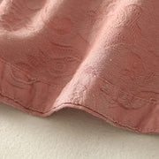 Buddha Stones Spring Plain Jacquard Design Women's Cotton Zen Long Sleeve Shirt - image 19