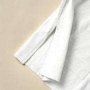 Buddha Stones Ethnic Frog-Button Long Sleeve Stand Collar Women's Cotton Shirt With Pockets - image 9