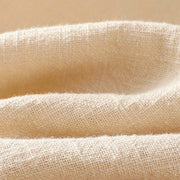 Buddha Stones Color Contrast Design Chinese Frog-Button Long Sleeve Women's Linen Shirt - image 15