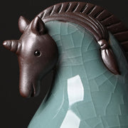 Buddha Stones Year Of The Horse Ceramics Freedom Desktop Home Decoration - image 9