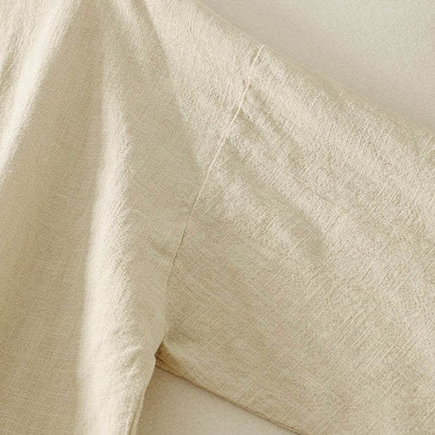 Buddha Stones Plain Chinese Frog-Button Long Sleeve Women's Cotton Linen Zen Clothing Shirt - image 12