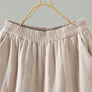 Buddha Stones Jacquard Cotton-padded Women's Wide Leg Thermal Ankle-Length Pants With Pockets - image 12