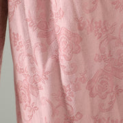 Buddha Stones Jacquard Cotton-padded Women's Wide Leg Thermal Ankle-Length Pants With Pockets - image 8