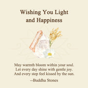 Buddha Stones "Wishing You Light and Happiness" Sun Stone Bracelet Includes Gift Message Card - image 2