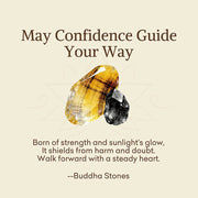 Buddha Stones "May Confidence Guide Your Way" Black Tourmaline Bracelet Includes Gift Message Card - image 2