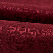 Buddha Stones Embroidery Pattern Stand Collar Long Sleeve Men's Tang Suit Jacket With Pockets - image 6