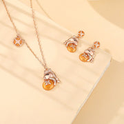 Buddha Stones 925 Sterling Silver Year Of The Horse Coins Design Blessing Necklace Pendant - image 9