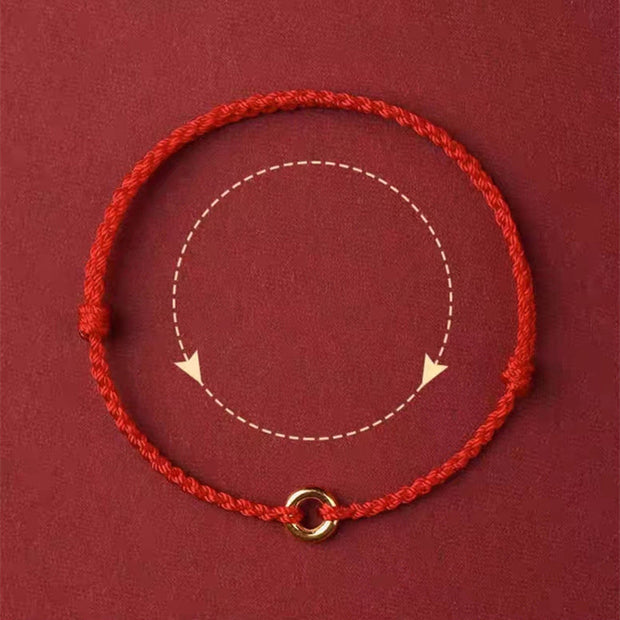 FREE Today: Luck Connection Small Peace Buckle Braided String Adjustable Bracelet Anklet - image 7