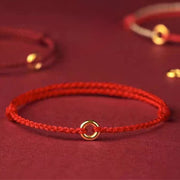 FREE Today: Luck Connection Small Peace Buckle Braided String Adjustable Bracelet Anklet - image 6