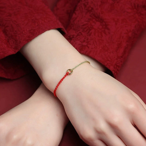 FREE Today: Luck Connection Small Peace Buckle Braided String Adjustable Bracelet Anklet - image 12