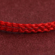 Buddha Stones Five Copper Coins Design Braided String Protection Bracelet Anklet - image 7