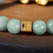FREE Today: Luck Prosperity Golden Pi Xiu Charm Jade Beaded Bracelet - image 6