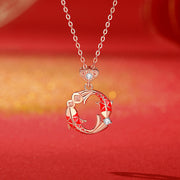 Buddha Stones 925 Sterling Silver Plated 18k Gold Koi Fish Symbol Design Protection Earrings - Koi Fish Necklace - image 13