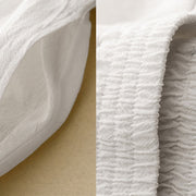 Buddha Stones Commute Solid Color Women's Harem Elastic Waist Cotton 7-8 Length Pants With Pockets - image 13