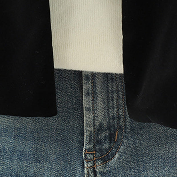 Buddha Stones White Flower Embroidery Pattern Women's Sleeveless Vest Waistcoat - image 10