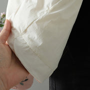 Buddha Stones Peach Blossom Embroidery Frog-Button Long Sleeve Thermal Women's Jacket With Pockets - image 21